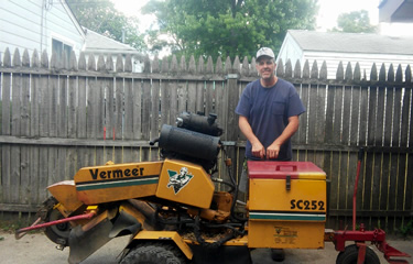 stump grinding